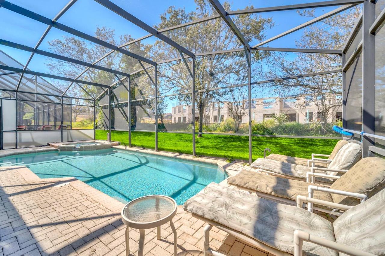 Near Disney! Spacious 5Br Resort Home With Private Pool, Hot Tub And Theater! Orlando Exteriör bild
