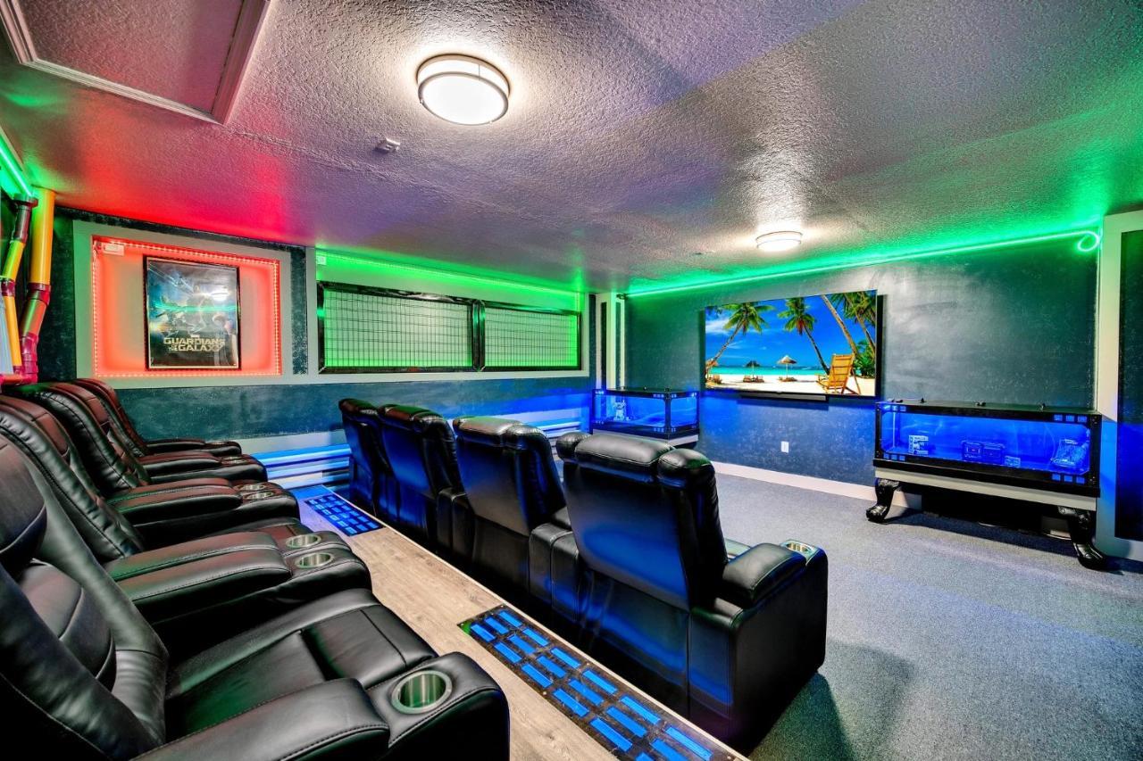 Near Disney! Spacious 5Br Resort Home With Private Pool, Hot Tub And Theater! Orlando Exteriör bild